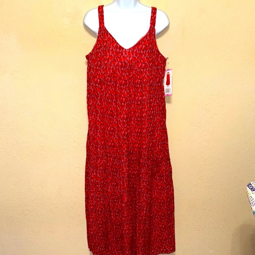 Joie Elegant Red Sleeveless Dress